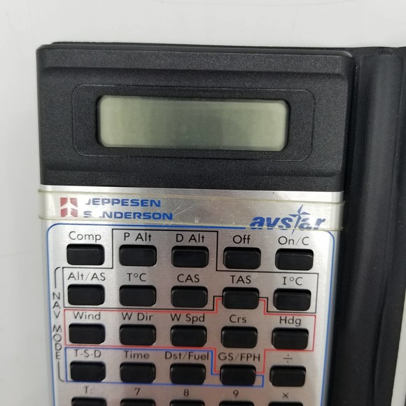 Texas Instruments AVSTAR Calculator ATD4182 Jeppesen Sanderson Pilot Flight - Picture 3 of 7